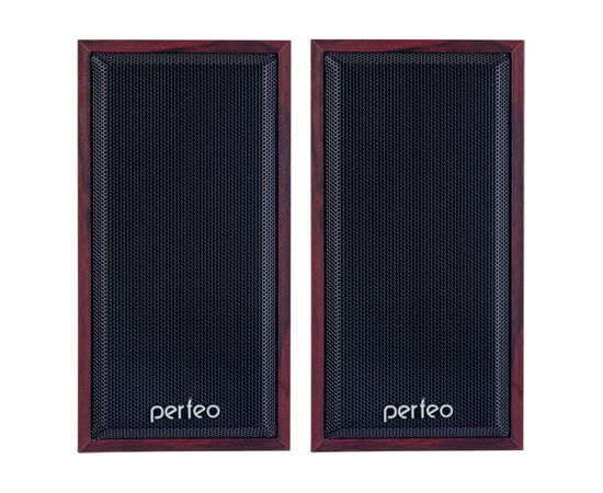  Акустическая система 2.0 Perfeo "Cabinet" мощность 2х3 Вт (RMS), махагон, USB 