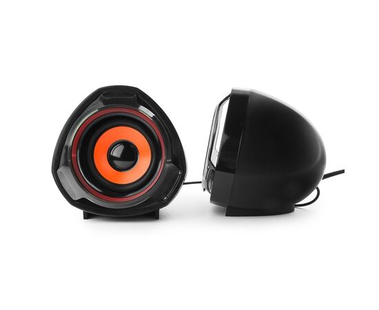  Gembird SPK-105, черный, 5 Вт, регулятор громкости, USB-питание 