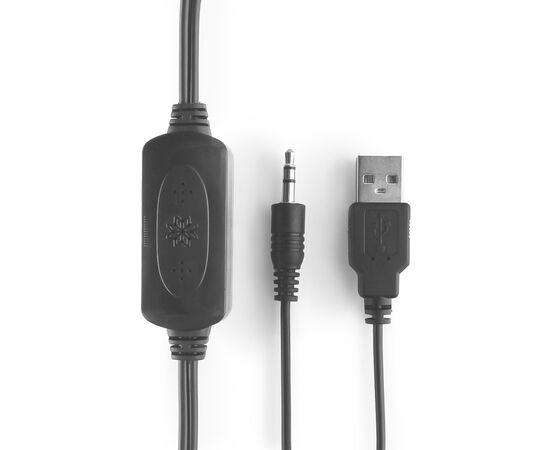  Gembird SPK-105, черный, 5 Вт, регулятор громкости, USB-питание 