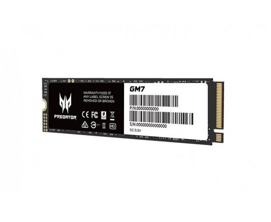  SSD Acer Predator GM7-1Tb BL.9BWWR.118 M.2 2280 NVMe 1.4 PCIe Gen4х4 7200/6300 мб/с 