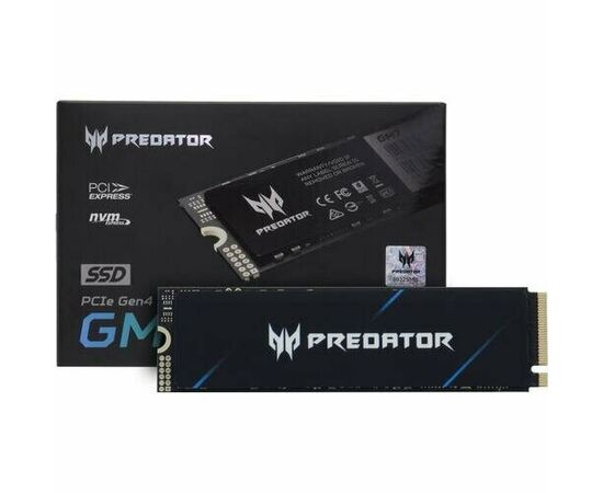  SSD Acer Predator GM7-1Tb BL.9BWWR.118 M.2 2280 NVMe 1.4 PCIe Gen4х4 7200/6300 мб/с 