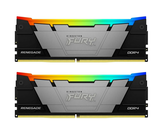  ОЗУ Kingston Fury Renegade RGB KF432C16RB2AK2/16 16GB 3200MHz DDR4 CL16 DIMM (Kit of 2) 