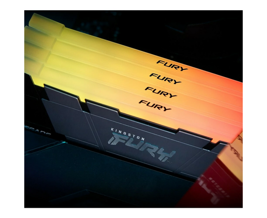  ОЗУ Kingston Fury Renegade RGB KF432C16RB2AK2/16 16GB 3200MHz DDR4 CL16 DIMM (Kit of 2) 