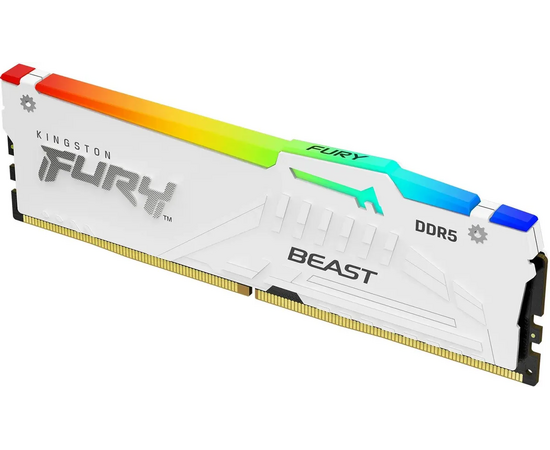  ОЗУ Kingston Fury Beast KF564C32BWEA-32 DDR5 - 1x 32ГБ 6400МГц, DIMM, White, Ret 