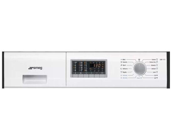  Встраиваемая стиральная машина с сушкой SMEG LSIA147S белый 