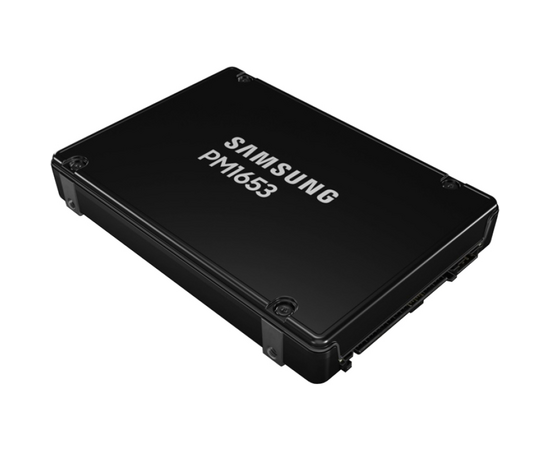  SSD Samsung 3.84TB MZILG3T8HCLS-00A07 Enterprise SSD, 2.5"(SFF), PM1653, SAS 24Gb/s, R4200/W3700Mb/s, IOPS(R4K) 770K/135K, MTBF 2M, 1DWPD/5Y, TBW 7008TB, OEM 