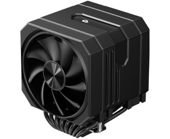  Кулер upHere UP2K6 Black / 6HPx6mm, 265W TDP, dual tower, 2x120mm fans, 600-1650RPM, 68 CFM, 25dBA 