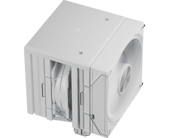  Кулер upHere UE2T6 White / 6HPx6mm, 265W TDP, dual tower, 2x120mm fans, 600-1650RPM, 68 CFM, 25dBA 