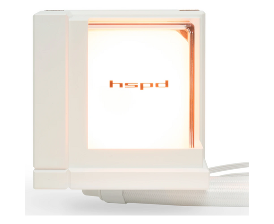  СВО HSPD W1240 ARGB White (W1240-WHAA) (280, 240mm, Fans 2x120mm, 71CFM, 27dBA, 1800RPM/ Pump height 