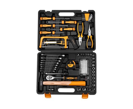  Набор инструментов Deko DKMT89 Pro (085-2009) 89 предметов жесткий кейс 