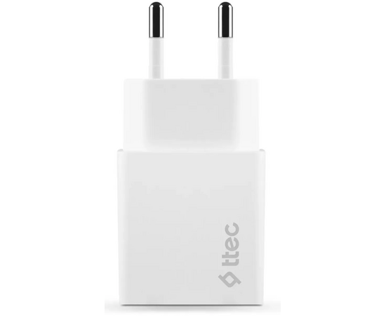  СЗУ TTEC 2SCS20MB SmartCharger Travel Charger 2.1A Micro USB Cable -White 