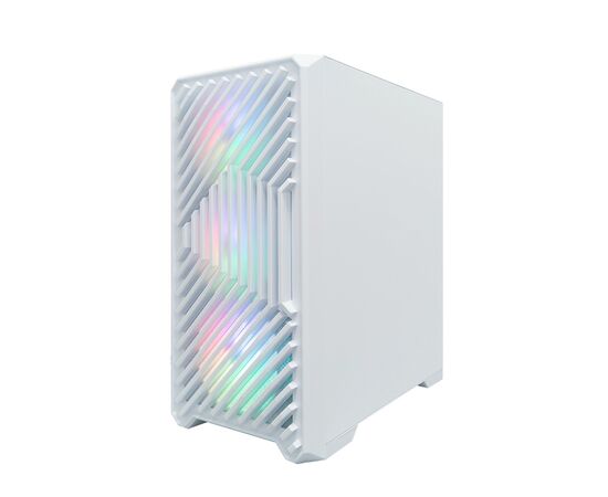  Корпус 1STPLAYER Trilobite T5 ARGB White (T5-WH-4F7-W) / mATX / 4x120mm ARGB fans 