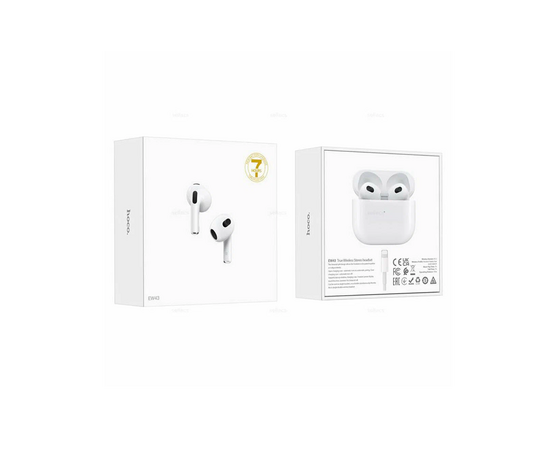  Беспроводные наушники HOCO EW43 True wireless stereo headset (7hours) white 