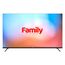  43" Телевизор LEFF 43U570T черный 3840x2160, 4K Ultra HD, 60 Гц, Wi-Fi, Smart TV, Яндекс ТВ 